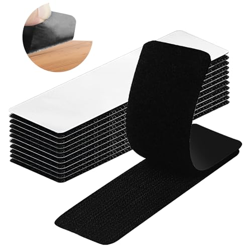 20 Stück Klettband Selbstklebend,Doppelseitig klettverschluss selbstklebend,Klebepad mit Flauschband und Hakenband,1" x 4" Doppelseitiges Klettband Extra Stark Klebepad Klett für Wände Metalle Tür 20 Stück Klettband Selbstklebend,Doppelseitig klettverschluss selbstklebend,Klebepad mit Flauschband und Hakenband,1" x 4" Doppelseitiges Klettband Extra Stark Klebepad Klett für Wände Metalle Tür von Foyods