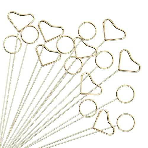 Foyods 40 Stück Blumen Tischkartenhalter,30 cm Metall Blumen-Kartenhalter,Gold Herz Runder Blumehalter,für Blumenstrauß,Hochzeitsfeier,Blumenstrauß Foyods 40 Stück Blumen Tischkartenhalter,30 cm Metall Blumen-Kartenhalter,Gold Herz Runder Blumehalter,für Blumenstrauß,Hochzeitsfeier,Blumenstrauß von Foyods