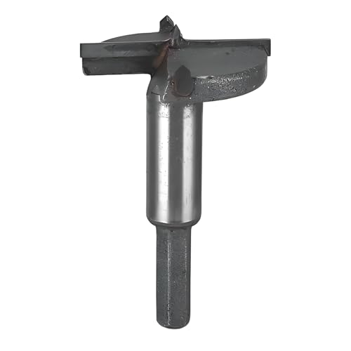 Forstnerbohrer, robuste Hartmetall-Holzbearbeitungs-Lochsäge, HSS-Bohrer für Tischbohrer/Handbohrer/Massivholz, geeignet für Kork, Splint, Sperrholz, Spanplatte, Kunststoffsperrholz (50 mm) von Fozobaiy