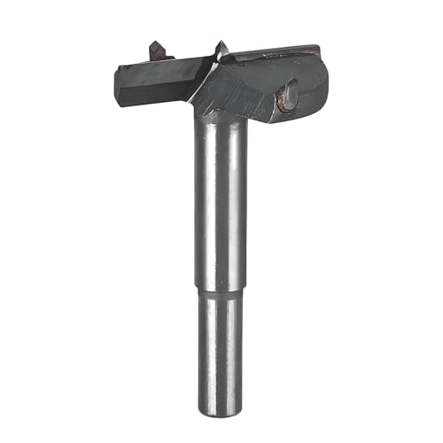 Forstnerbohrer, robuste Hartmetall-Holzbearbeitungs-Lochsäge, HSS-Bohrer für Tischbohrer/Handbohrer/Massivholz, geeignet für Kork, Splint, Sperrholz, Spanplatten, Kunststoffsperrholz (45 mm) von Fozobaiy