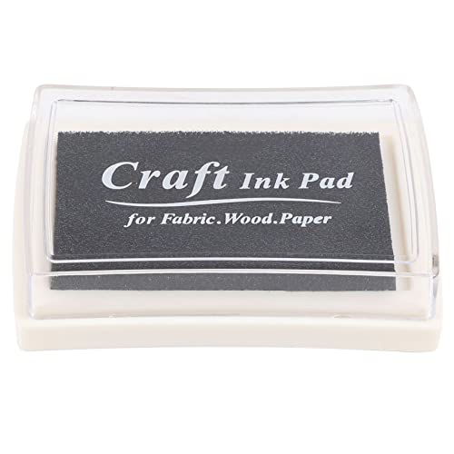 Fozriybefy Black Ink Pad Stempelkissen Stempel Finger Print Craft ungiftig Fozriybefy Black Ink Pad Stempelkissen Stempel Finger Print Craft ungiftig von Fozriybefy