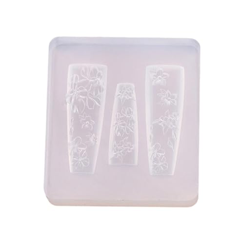 Blumen-Nagelkunst, Silikon, handgefertigt, zum Schnitzen, gewellte Rosenschleifen, Epoxidharz, für Schmuck, Silikon-Schnitzform für Ohrringe Blumen-Nagelkunst, Silikon, handgefertigt, zum Schnitzen, gewellte Rosenschleifen, Epoxidharz, für Schmuck, Silikon-Schnitzform für Ohrringe von Fpbiagoq