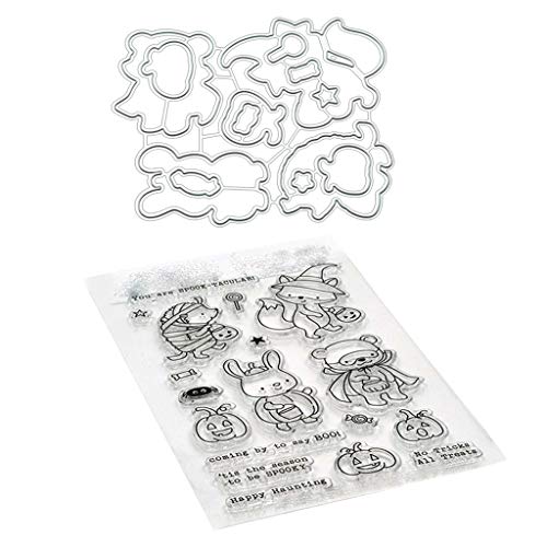 Fpbiagoq Halloween Stanzschablone Scrapbooking Stempel Cartoon Stanzformen für Kartenherstellung Scrapbooking Fpbiagoq Halloween Stanzschablone Scrapbooking Stempel Cartoon Stanzformen für Kartenherstellung Scrapbooking von Fpbiagoq