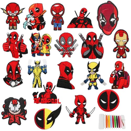 20 Stück Patches zum Aufbügeln, Aufbügelflicken Kinder,Anime-Figuren Aufnäher zum Aufbügeln,Flicken zum Aufbügeln,DIY Patches Bügelflicken für Kleidung, Jacken, Rucksäcke und Jeans. 20 Stück Patches zum Aufbügeln, Aufbügelflicken Kinder,Anime-Figuren Aufnäher zum Aufbügeln,Flicken zum Aufbügeln,DIY Patches Bügelflicken für Kleidung, Jacken, Rucksäcke und Jeans. von Fractoluxe