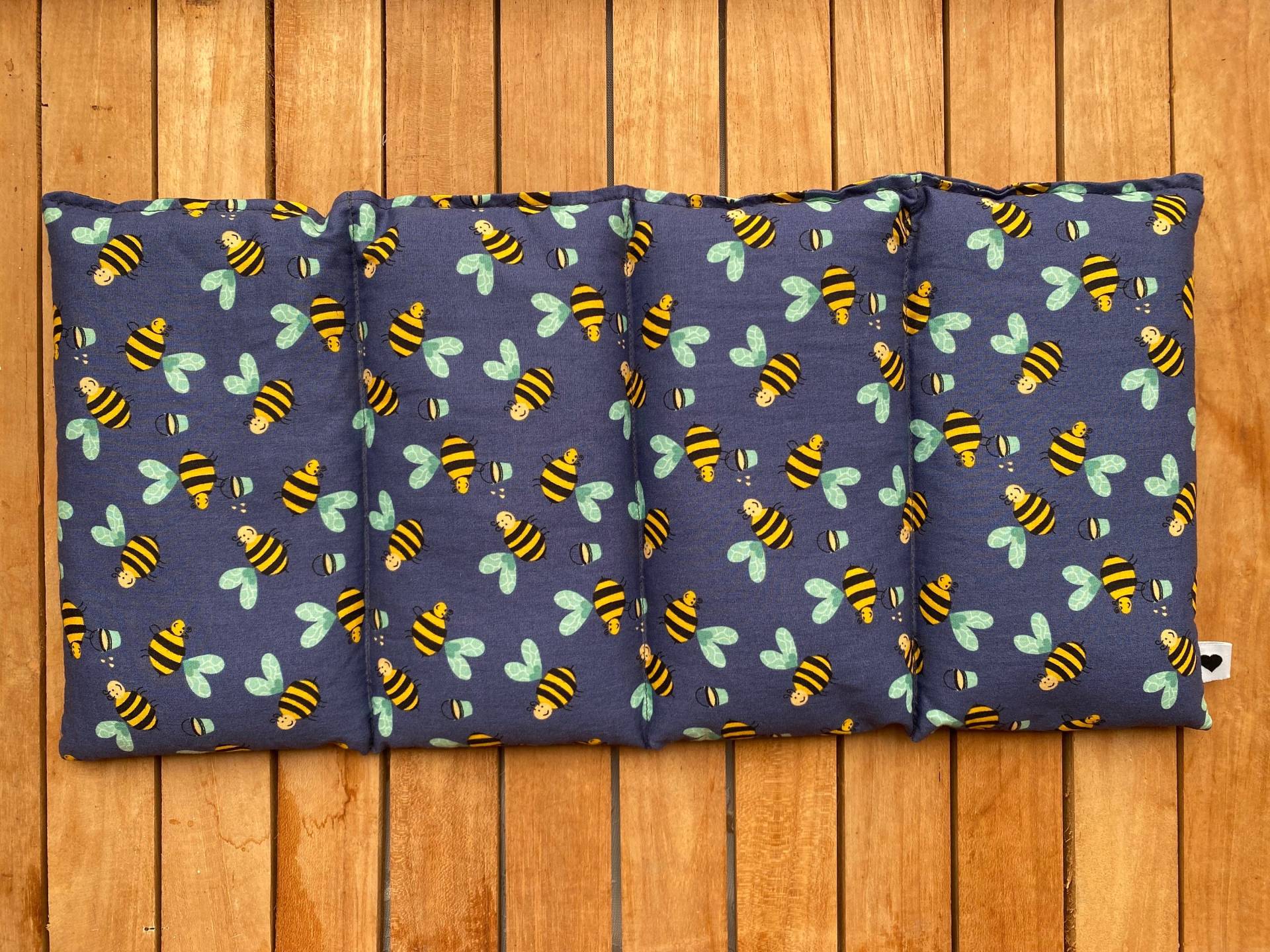 Wärmekissen Rapskissen Gr M Körnerkissen Blau/Gelb Bienen Wärmekissen Rapskissen Gr M Körnerkissen Blau/Gelb Bienen von FraeuleinMina