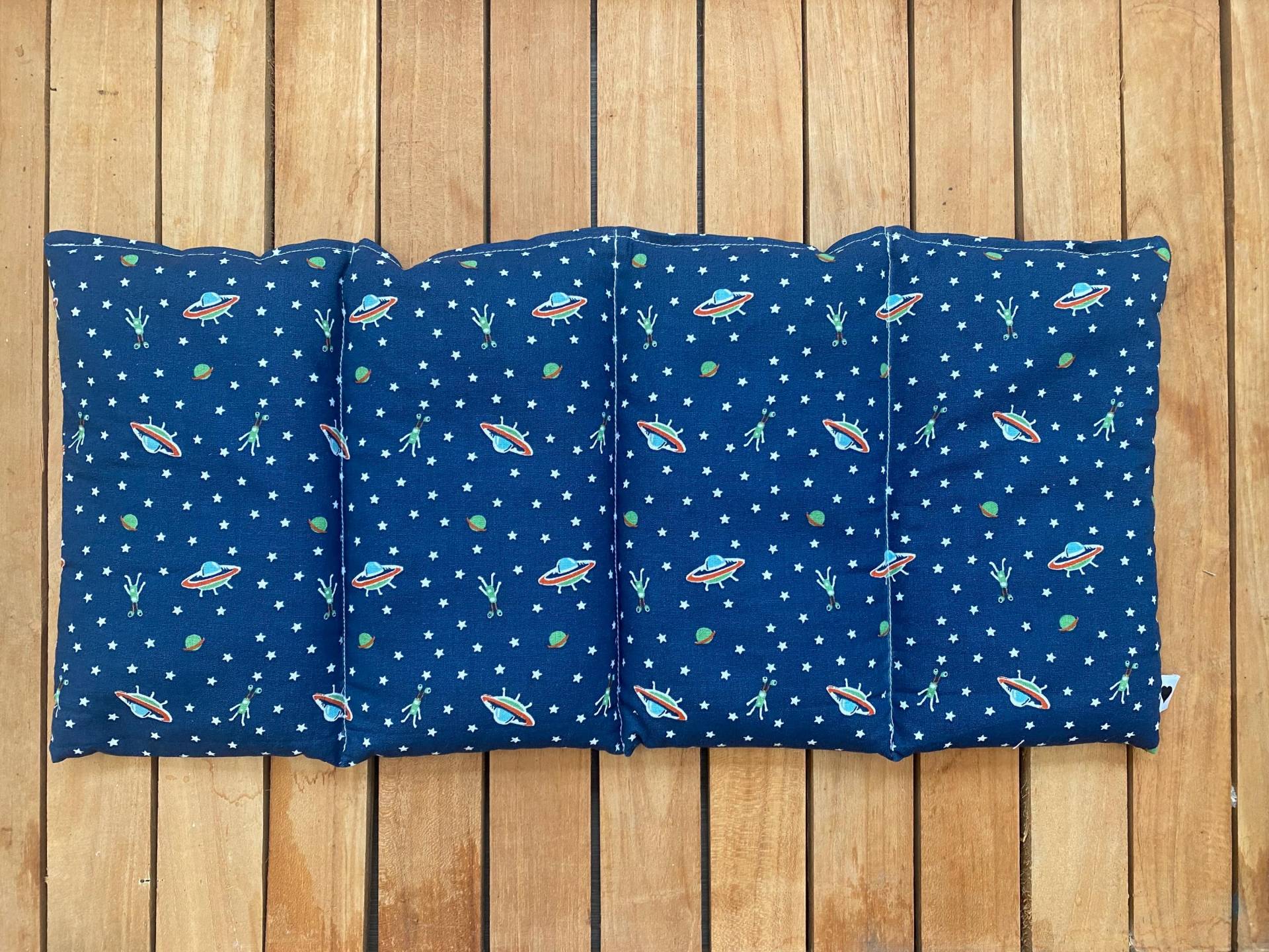 Wärmekissen Rapskissen Gr M Körnerkissen Blau Weltall Ufo Alien Wärmekissen Rapskissen Gr M Körnerkissen Blau Weltall Ufo Alien von FraeuleinMina