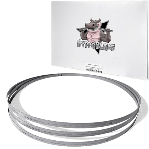 Fraiser 3 Sägeblätter für PARKSIDE PMB 1100 B2/A1 Metallbandsäge - 1140 x 0.65 x 13mm ultrastark zum Schneiden von Eisen und Stahl (T18) von Fraiser