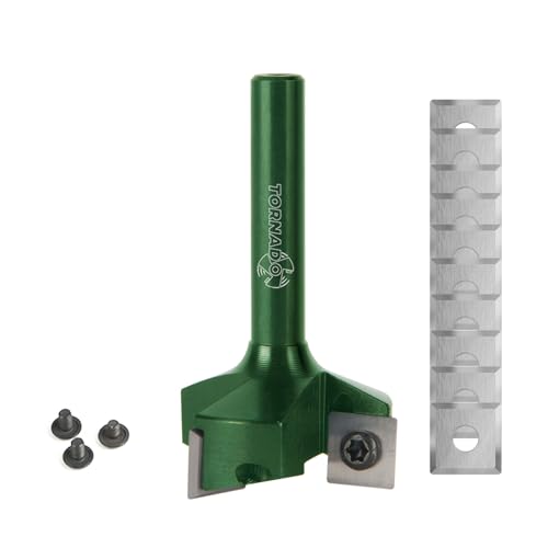 Fraiser Kit Fräser TORNADO SNIPER – zum Planfräsen von Holz, 35 mm Schneiddurchmesser, 8 mm Schaft, mit 10 Ersatzplatten, 3 Schrauben und Schlüssel für Oberfräse – für Flächen, Kanten und Nuten Fraiser Kit Fräser TORNADO SNIPER – zum Planfräsen von Holz, 35 mm Schneiddurchmesser, 8 mm Schaft, mit 10 Ersatzplatten, 3 Schrauben und Schlüssel für Oberfräse – für Flächen, Kanten und Nuten von Fraiser