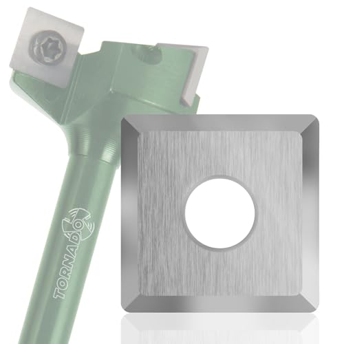 Fraiser Original Ersatzklingen für TORNADO Sniper Hartmetall Radius 10,5x10,5 - Packung mit 10 Stück von Fraiser