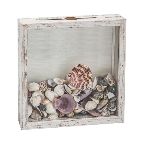FramePro Bilderrahmen für Ticket Shadow Box 3D Rahmen zum Befüllen Tiefer Aufbewahrungsboxen Glasscheibe Holz Objektrahmen DIY Vitrine Muscheln Flugtickets Fotorahmen Memorabilia Weiß 20 x 20 cm FramePro Bilderrahmen für Ticket Shadow Box 3D Rahmen zum Befüllen Tiefer Aufbewahrungsboxen Glasscheibe Holz Objektrahmen DIY Vitrine Muscheln Flugtickets Fotorahmen Memorabilia Weiß 20 x 20 cm von FramePro