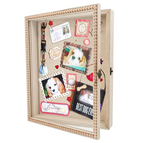 FramePro Große Schattenbox Vitrine Rahmen mit Glasfenstertür Bilderrahmen Holz Box für Objektrahmen Tiefer Fotorahmen Shadowbox Memorabilia Bouquet Medaillen Geschenk Braun 28x35 cm FramePro Große Schattenbox Vitrine Rahmen mit Glasfenstertür Bilderrahmen Holz Box für Objektrahmen Tiefer Fotorahmen Shadowbox Memorabilia Bouquet Medaillen Geschenk Braun 28x35 cm von FramePro