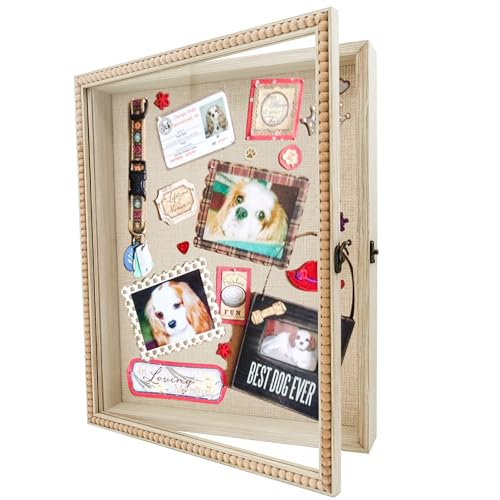 FramePro Große Schattenbox Vitrine Rahmen mit Glasfenstertür Bilderrahmen Holz Box für Objektrahmen Tiefer Fotorahmen Shadowbox Memorabilia Bouquet Medaillen Geschenk Braun 33x41 cm FramePro Große Schattenbox Vitrine Rahmen mit Glasfenstertür Bilderrahmen Holz Box für Objektrahmen Tiefer Fotorahmen Shadowbox Memorabilia Bouquet Medaillen Geschenk Braun 33x41 cm von FramePro