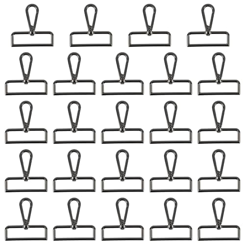Framendino, Karabinerhaken aus Metall, D-Ring, Karabinerhaken, Schlüsselband-Clips für Schlüsselanhänger, Schmuck, Basteln, Geldbörse, Taschen, 5,1 cm, Rotguss, 24 Stück Framendino, Karabinerhaken aus Metall, D-Ring, Karabinerhaken, Schlüsselband-Clips für Schlüsselanhänger, Schmuck, Basteln, Geldbörse, Taschen, 5,1 cm, Rotguss, 24 Stück von Framendino