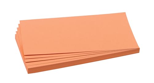 FRANKEN Moderationskarten Rechteck, 205 x 95 mm, 500 Stück, Präsentationskarten ideal für Meetings, Trainings, Schulungen im Büro oder Hotel und Lehrer in Schulen, Metaplankarten, Orange, UMZ 1020 05 FRANKEN Moderationskarten Rechteck, 205 x 95 mm, 500 Stück, Präsentationskarten ideal für Meetings, Trainings, Schulungen im Büro oder Hotel und Lehrer in Schulen, Metaplankarten, Orange, UMZ 1020 05 von Franken