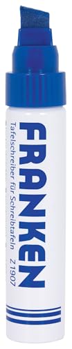 Franken GmbH Z1907 03 - Board-Marker, Strichstärke: 4 - 12 mm, nachfüllbar, blau, 1 Stück Franken GmbH Z1907 03 - Board-Marker, Strichstärke: 4 - 12 mm, nachfüllbar, blau, 1 Stück von Franken GmbH