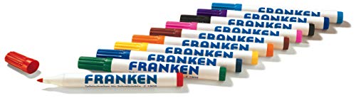 FRANKEN Board-Marker, nachfüllbar, 2-6 mm runde Spitze, 10 Stück, rot, Z1902 01 FRANKEN Board-Marker, nachfüllbar, 2-6 mm runde Spitze, 10 Stück, rot, Z1902 01 von Franken