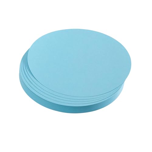 FRANKEN Moderationskarten Kreis mittel, 140 mm, 500 Stück, Präsentationskarten ideal für Meetings, Trainings, Schulungen im Büro oder Hotel und Lehrer in der Schule, Metaplankarten, Blau, UMZ 14 18 FRANKEN Moderationskarten Kreis mittel, 140 mm, 500 Stück, Präsentationskarten ideal für Meetings, Trainings, Schulungen im Büro oder Hotel und Lehrer in der Schule, Metaplankarten, Blau, UMZ 14 18 von Franken