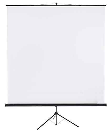 FRANKEN Stativleinwand X-tra!Line, Projektionsfläche 240 x 240 cm, Projektionsleinwand aus beschichtetem Gewebetuch, schwarzes Dreibeinstativ, höhenverstellbar, LWST225 FRANKEN Stativleinwand X-tra!Line, Projektionsfläche 240 x 240 cm, Projektionsleinwand aus beschichtetem Gewebetuch, schwarzes Dreibeinstativ, höhenverstellbar, LWST225 von Franken