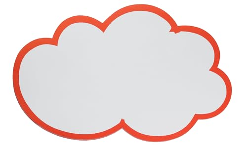 FRANKEN selbstklebende Moderationskarten Wolke, 100 x 60 mm, weiß/rot, 20 Stück, MKS53 FRANKEN selbstklebende Moderationskarten Wolke, 100 x 60 mm, weiß/rot, 20 Stück, MKS53 von Franken