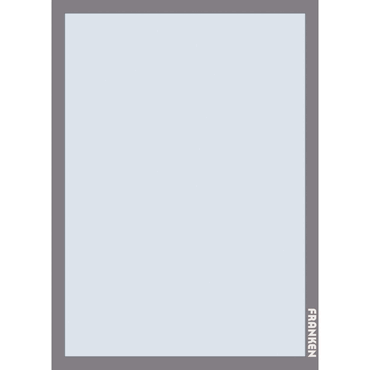 Franken Aushangrahmen PRO A3 selbstklebend silber 2 Stück von Franken