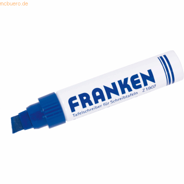 Franken Board-Marker nachfüllbar 4-12mm blau Franken Board-Marker nachfüllbar 4-12mm blau von Franken