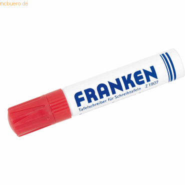 Franken Board-Marker nachfüllbar 4-12mm rot von Franken
