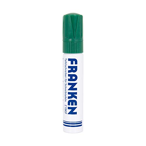 Franken GmbH Z1907 02 - Board-Marker, Strichstärke: 4 - 12 mm, nachfüllbar, grün, 1 Stück von Franken
