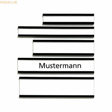Franken Magnetetikettenträger 15x60mm braun VE=10 Stück Franken Magnetetikettenträger 15x60mm braun VE=10 Stück von Franken
