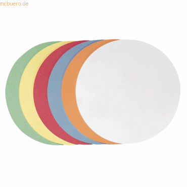 Franken Moderations-Karte Kreis 14cm sortiert 250 Stück Franken Moderations-Karte Kreis 14cm sortiert 250 Stück von Franken