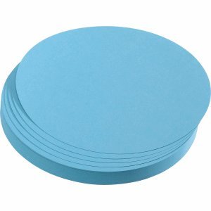 Franken Moderations-Karte Kreis 95mm hellblau 500 Stück Franken Moderations-Karte Kreis 95mm hellblau 500 Stück von Franken
