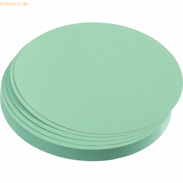 Franken Moderations-Karte Kreis 95mm hellgrün 500 Stück Franken Moderations-Karte Kreis 95mm hellgrün 500 Stück von Franken