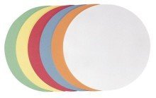 Franken Moderationskarte Kreis klein, 95 mm, sortiert, 250 Stck Franken Moderationskarte Kreis klein, 95 mm, sortiert, 250 Stck von Franken