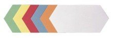 Franken Moderationskarte Rhombus, 200 x 95 mm, sortiert, 250 Stck von Franken