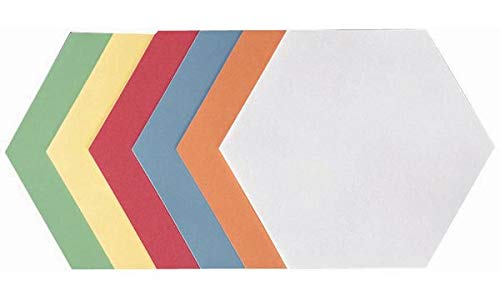 Franken Moderationskarte Wabe, 190 x 165 mm, sortiert, 500 Stück; Packungsinhalt: 500 Stück Franken Moderationskarte Wabe, 190 x 165 mm, sortiert, 500 Stück; Packungsinhalt: 500 Stück von Franken