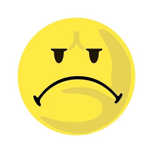 Franken Moderationskarte Wertungssymbol, Gesicht negativ, gelb, 100 Stck Franken Moderationskarte Wertungssymbol, Gesicht negativ, gelb, 100 Stck von Franken