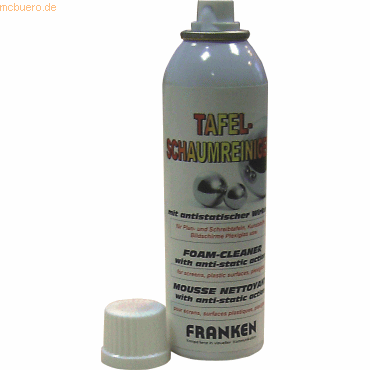 Franken Tafelschaumreiniger für Whiteboardtafeln 200ml von Franken