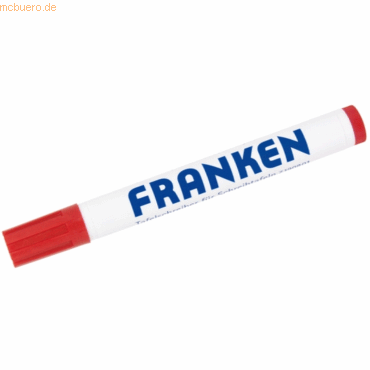 Franken Tafelschreiber nachfüllbar 2-6mm rot 1 Stück Franken Tafelschreiber nachfüllbar 2-6mm rot 1 Stück von Franken