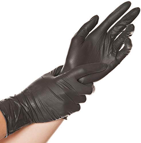 franz mensch 26708 Latex-Handschuh "DIABLO" HYGOSTAR, XL, schwarz von FRANZ MENSCH