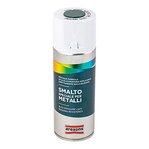 Emaille Spray AREXONS für metalli- New glänzend grün moos Art. 543612 von Fraschetti