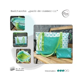 Baditasche Pack-de-Summer-II von Frau Elster Designstudio