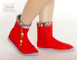 Espadrilles Stiefel von Frau Scheiner