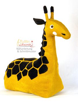 Reittier Giraffe Gisela von Frau Scheiner