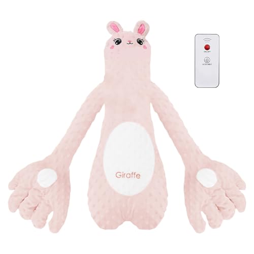 Baby Sleep Aid, Kid Startle Soother, Skin-Friendly Comfort Plush, Rhythmic Patting Motion, Sleep Toy for Bedtime Routine, Travel, Naps, Daytime Rest, Crib Use, Polyester, 24.41x9.84x5.91 Inches Baby Sleep Aid, Kid Startle Soother, Skin-Friendly Comfort Plush, Rhythmic Patting Motion, Sleep Toy for Bedtime Routine, Travel, Naps, Daytime Rest, Crib Use, Polyester, 24.41x9.84x5.91 Inches von Fravsiu