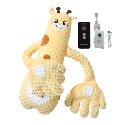 Baby Soother, Crib Toy, Adjustable Modes Interactive Stuffed Animal Cushion, Soft Cozy Companion, Calming Sleep Aid Nursery Bedtime Travel Car Seat, Soothing Toy for Hospital Stay Home Use, 26.77inch Baby Soother, Crib Toy, Adjustable Modes Interactive Stuffed Animal Cushion, Soft Cozy Companion, Calming Sleep Aid Nursery Bedtime Travel Car Seat, Soothing Toy for Hospital Stay Home Use, 26.77inch von Fravsiu