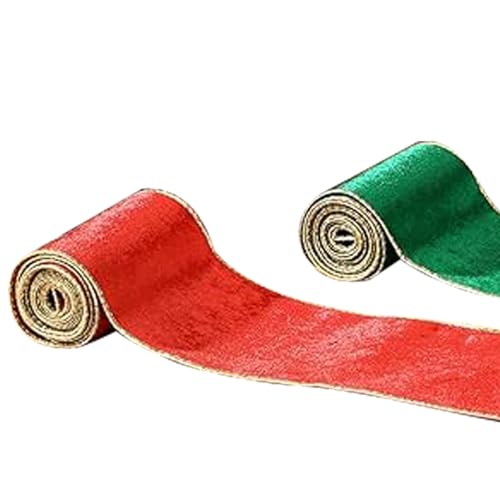 Christmas Ribbon Rolls | Yard Christmas Ribbon | Christmas Ribbon | Ribbon with Holographic Snowflakes and Glittering Bows, Perfect for Decorating Christmas Tree and Packages Christmas Ribbon Rolls | Yard Christmas Ribbon | Christmas Ribbon | Ribbon with Holographic Snowflakes and Glittering Bows, Perfect for Decorating Christmas Tree and Packages von Fravsiu