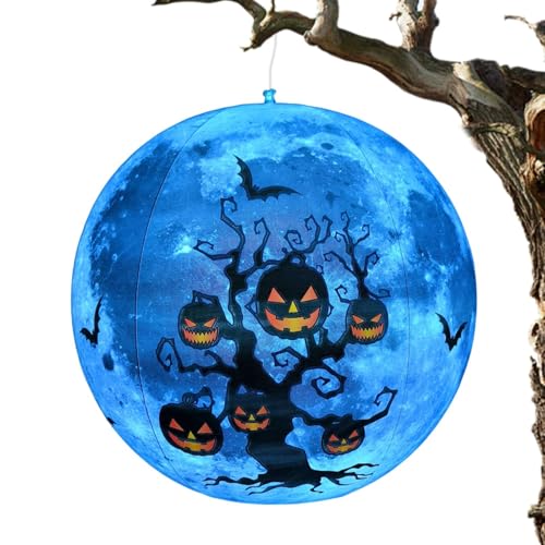 Fravsiu Aufblasbare Halloween-Balls, Pumpkin Bat Beach Balls, 53,62 cm, aufblasbarer Ball, wasserdicht, Pumpkin Ball, Thick Outdoor, Halloween, aufblasbare Bälle für Klassenzimmer und Garten Fravsiu Aufblasbare Halloween-Balls, Pumpkin Bat Beach Balls, 53,62 cm, aufblasbarer Ball, wasserdicht, Pumpkin Ball, Thick Outdoor, Halloween, aufblasbare Bälle für Klassenzimmer und Garten von Fravsiu