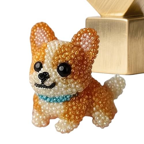 Fravsiu Perlenstickerei Bastelset,Anfänger 3D Hund Perlenstickerei Set | Vollständiges Zubehör zur Herstellung von Stickereiornamenten für Tierliebhaber Mädchen Frauen Jugendliche Erwachsene Fravsiu Perlenstickerei Bastelset,Anfänger 3D Hund Perlenstickerei Set | Vollständiges Zubehör zur Herstellung von Stickereiornamenten für Tierliebhaber Mädchen Frauen Jugendliche Erwachsene von Fravsiu