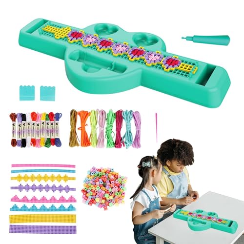 Fravsiu Weben von Armbändern | Set zur Herstellung von Armbändern | Flechten von Armbändern | Webset für bunte Armbänder zum Herstellen von BHs Fravsiu Weben von Armbändern | Set zur Herstellung von Armbändern | Flechten von Armbändern | Webset für bunte Armbänder zum Herstellen von BHs von Fravsiu