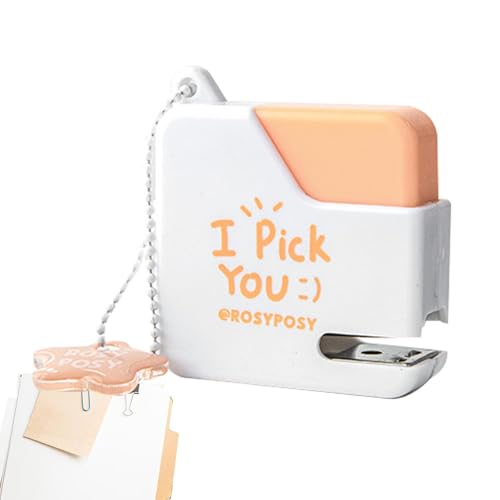 Kompakter Stapler, Schreibtischstapler, Stapler With, kleiner Bürostapler, Stapler Kit, Bürobedarf, Stapler für Schule, Stapler für Workplace, Stapler Set für Studenten von Fravsiu