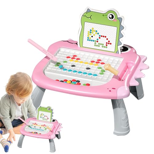 Reise-Kunsttafel, Reise-Zeichenbrett, magnetisches Zeichenbrett, magnetisches Punkt-Reise-Spielzeug, Magnetpunkt-Kunsttafel, Farbmuster-Kunstblock, pla von Fravsiu